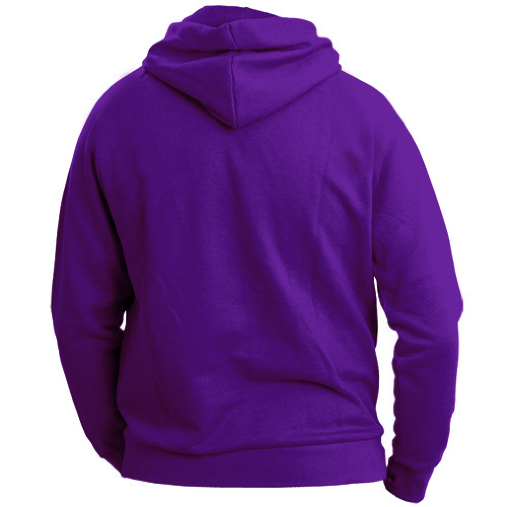Felpa Unisex con Cappuccio run white-red