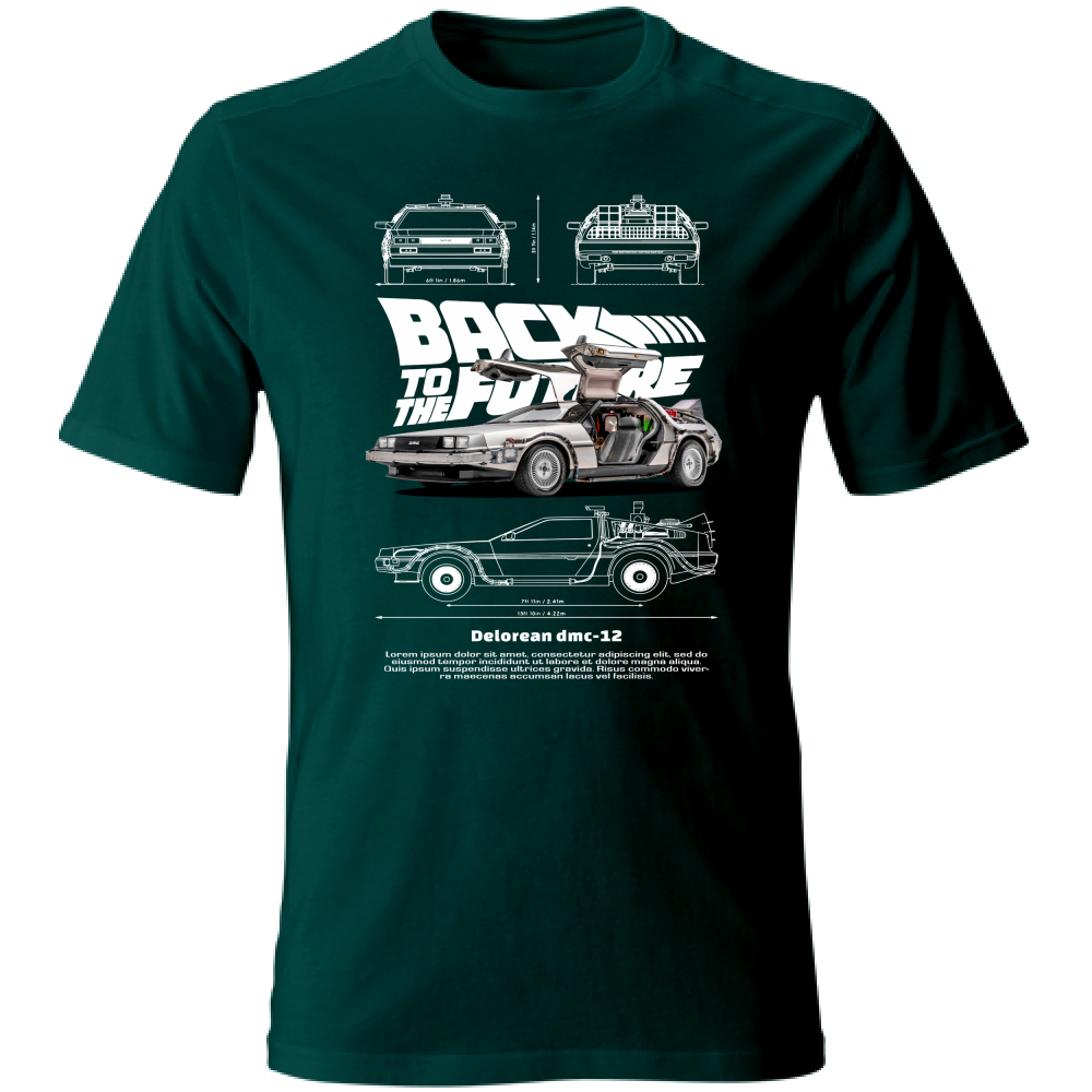 T-Shirt Unisex delorean2