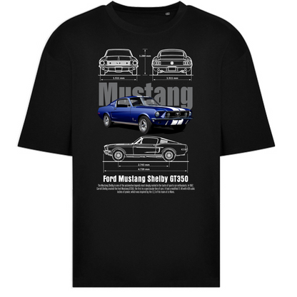 T-Shirt Oversize mustang 2