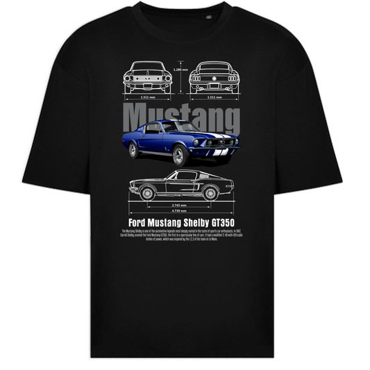 T-Shirt Oversize mustang 2