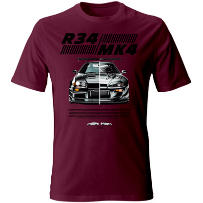 T-Shirt Unisex r34-mk4 Supra