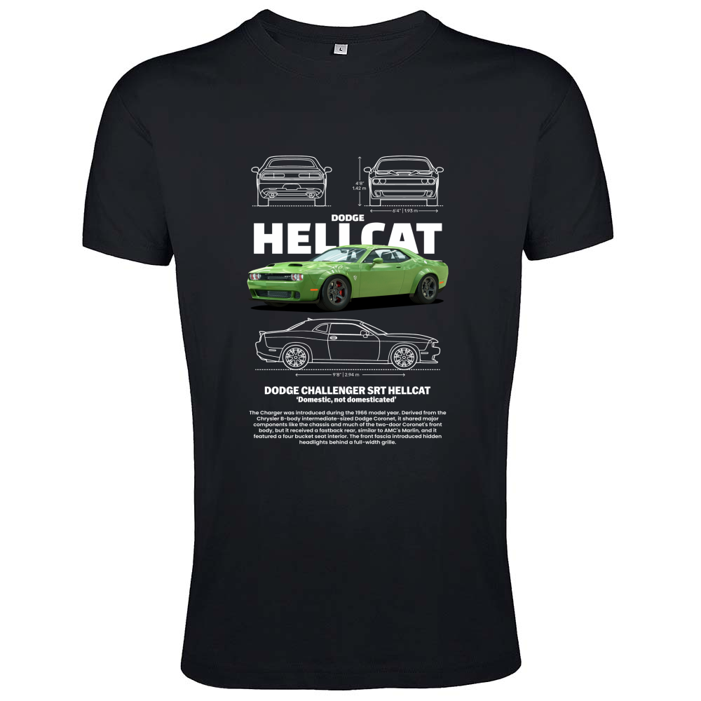T-Shirt Men Fit dodge5