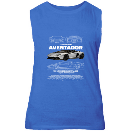 Canotta Unisex lambo aventador2