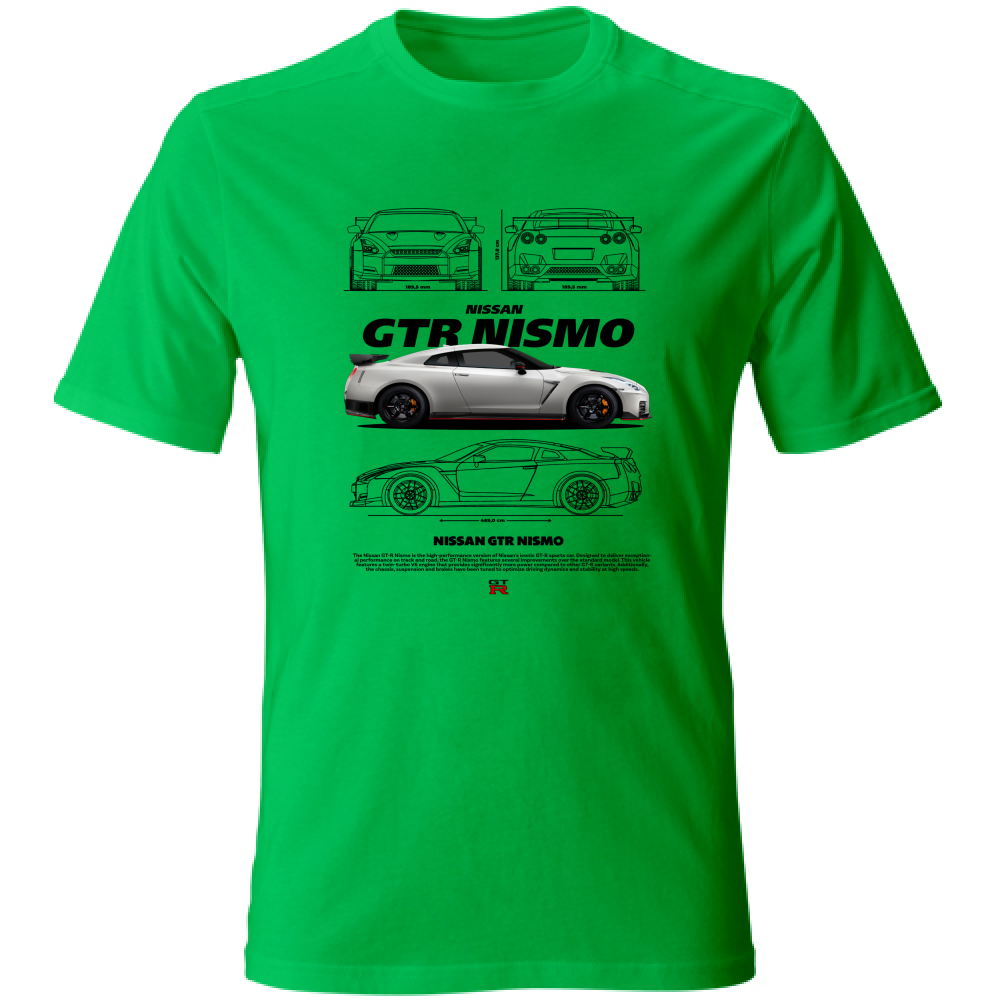 T-Shirt Unisex nissan gtr nismo black