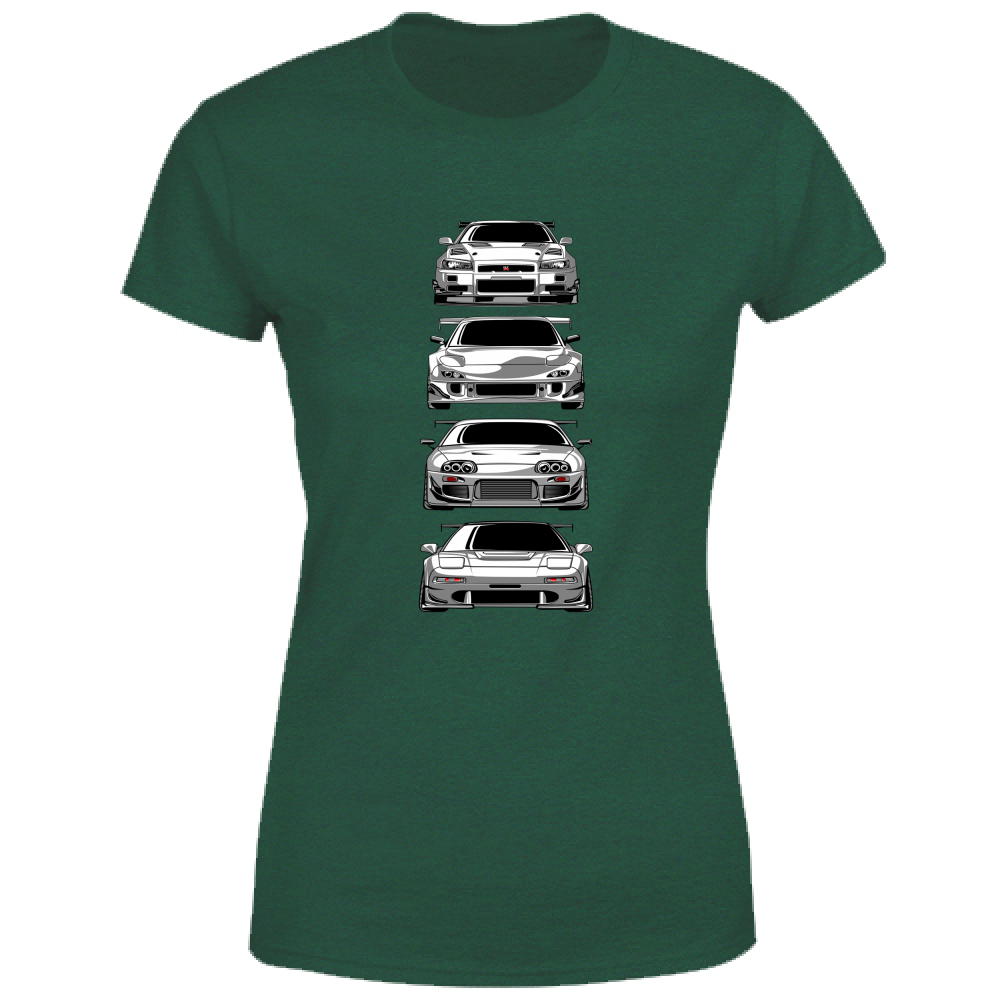 T-Shirt Donna japan car 1