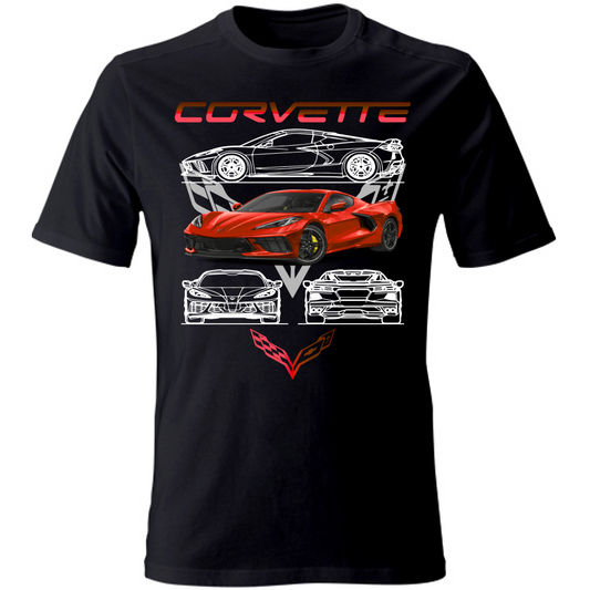T-Shirt Unisex corvette