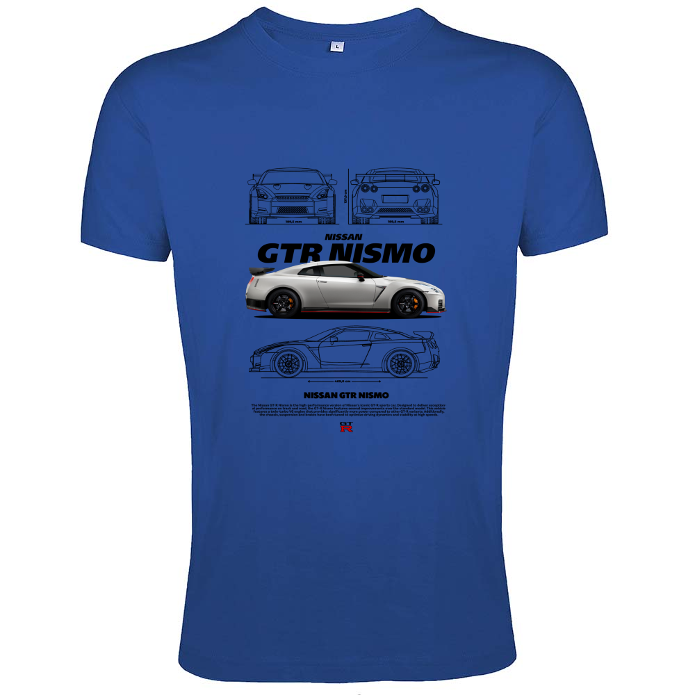 T-Shirt Men Fit nissan gtr nismo black