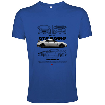 T-Shirt Men Fit nissan gtr nismo black