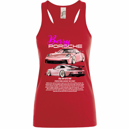 Canotta Donna porsche berry