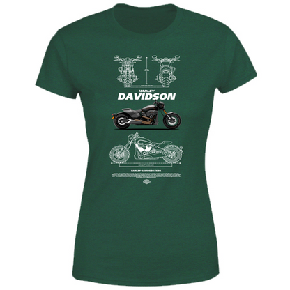 T-Shirt Donna harley davidson 1