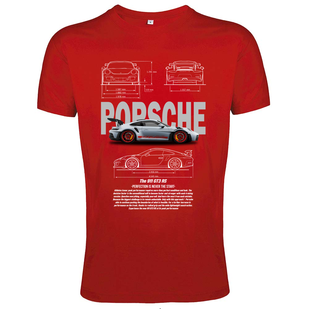 T-Shirt Men Fit porsche gt3-2