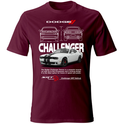 T-Shirt Unisex challenger white