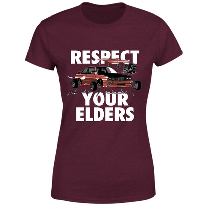 T-Shirt Donna cars design 2