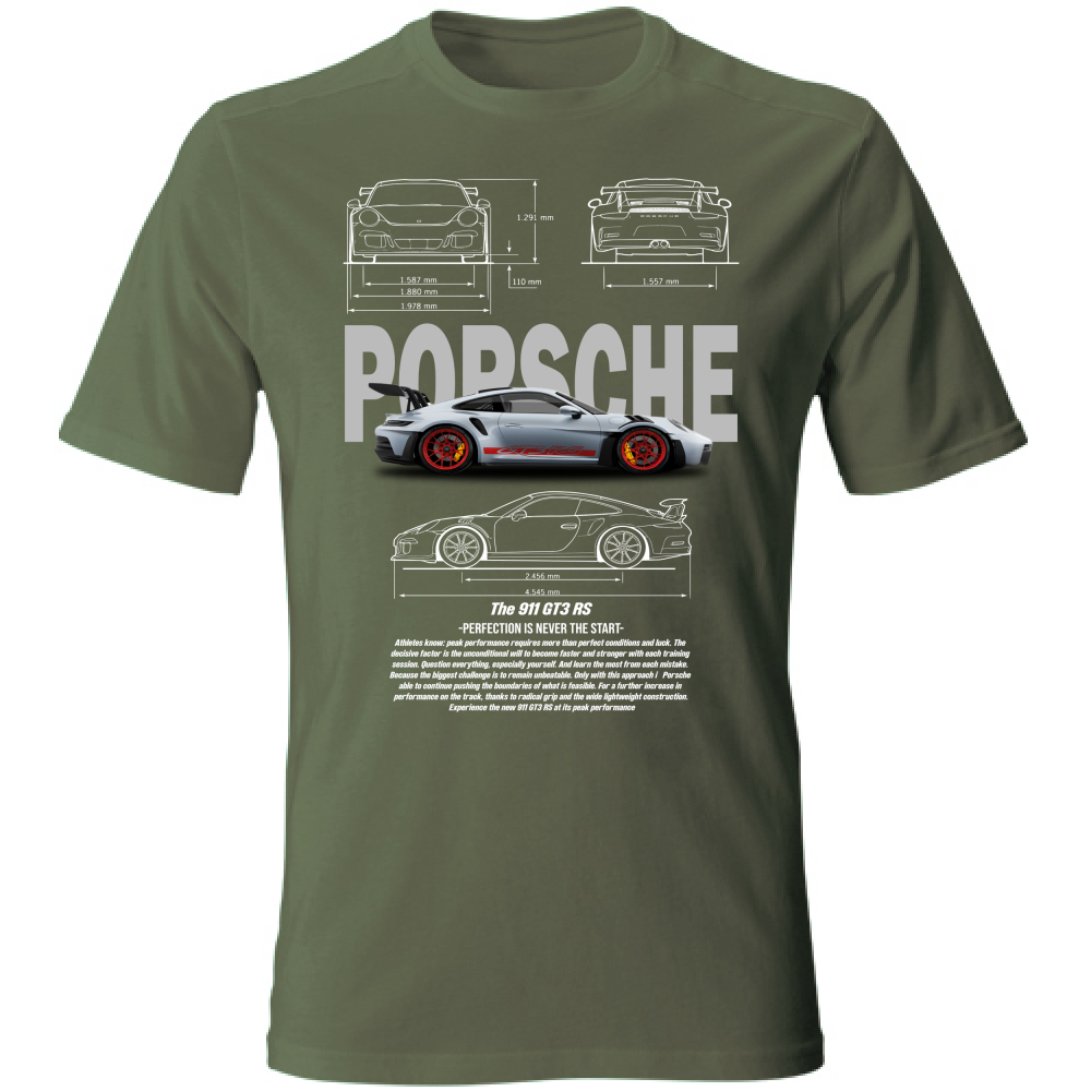 T-Shirt Unisex porsche gt3-2