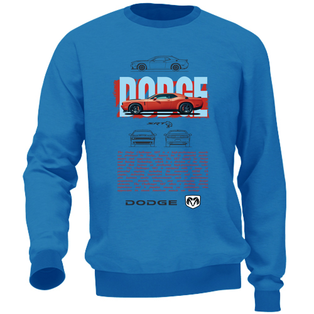Felpa Unisex dodge2