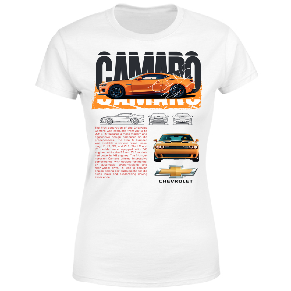 T-Shirt Donna camaro1
