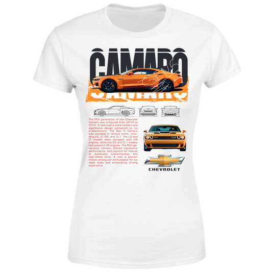 T-Shirt Donna camaro1