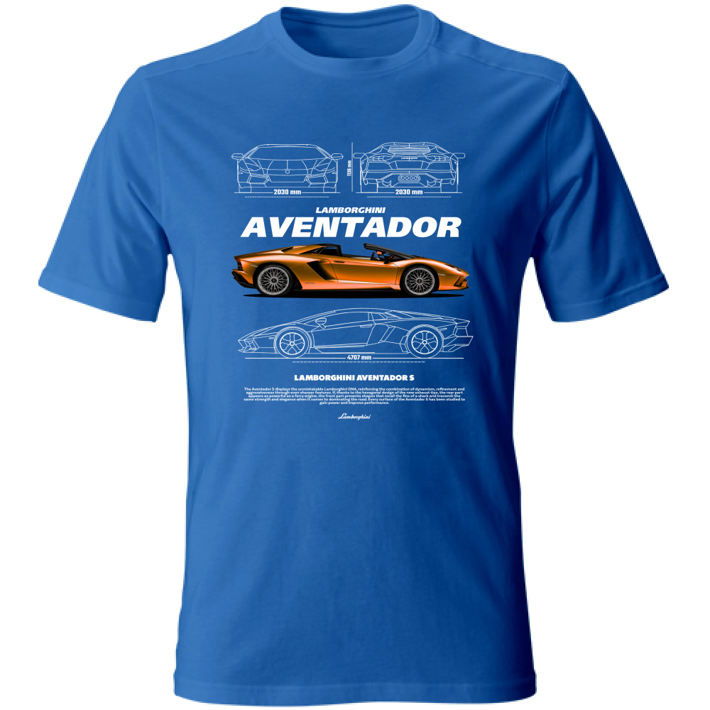 T-Shirt Unisex lambo aventador1
