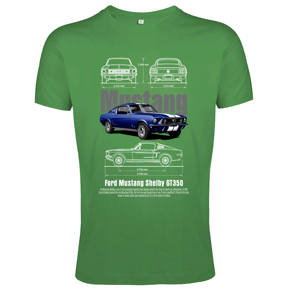 T-Shirt Men Fit mustang 2