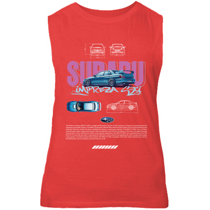 Canotta Unisex subaru impreza sti