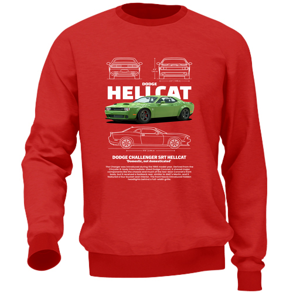 Felpa Unisex dodge5