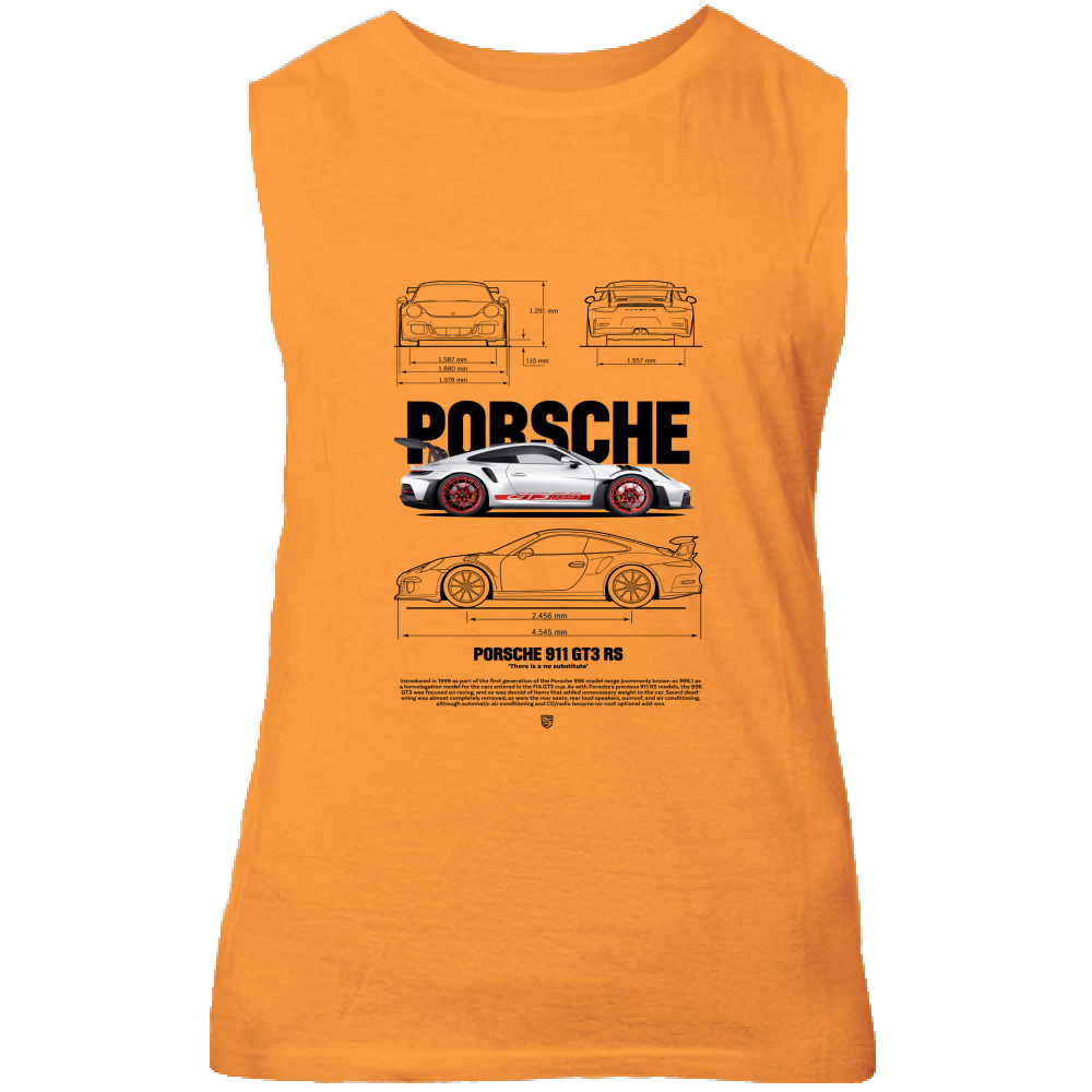 Canotta Unisex porsche gt black1