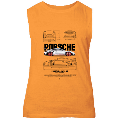 Canotta Unisex porsche gt black1