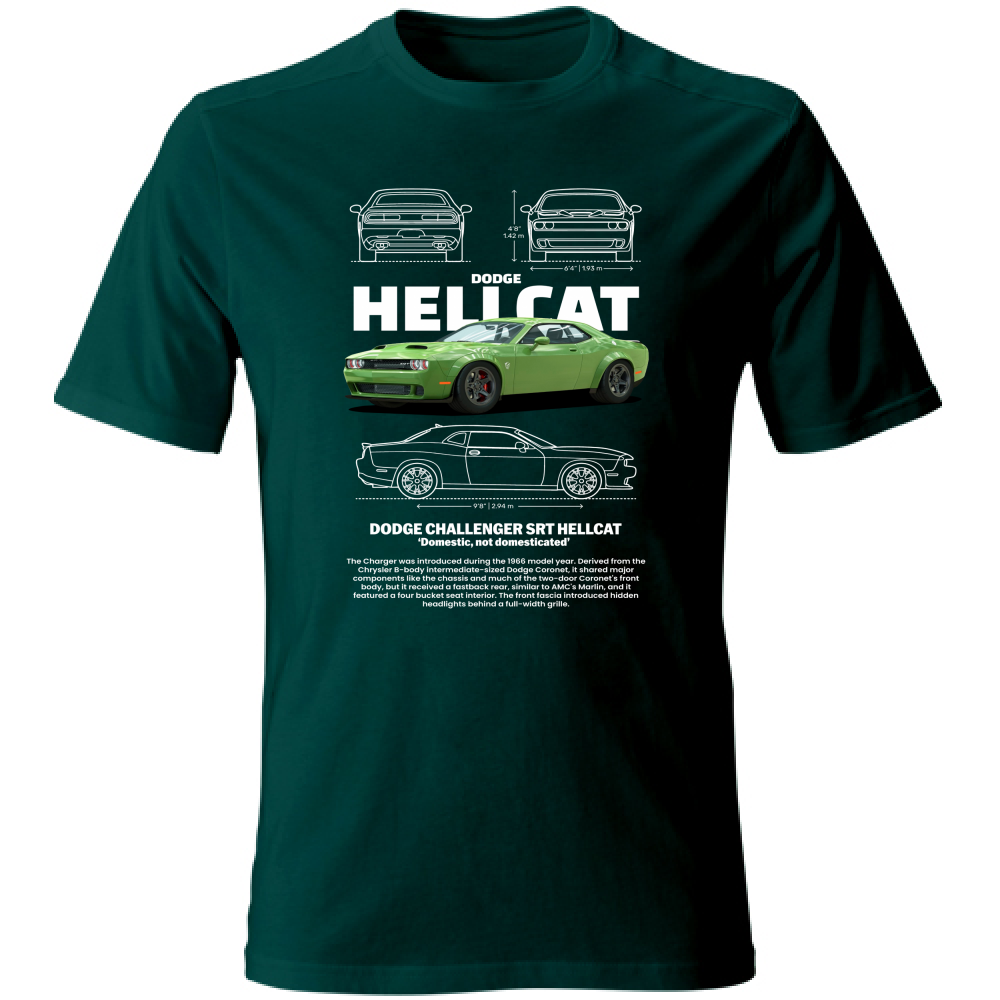 T-Shirt Unisex dodge5