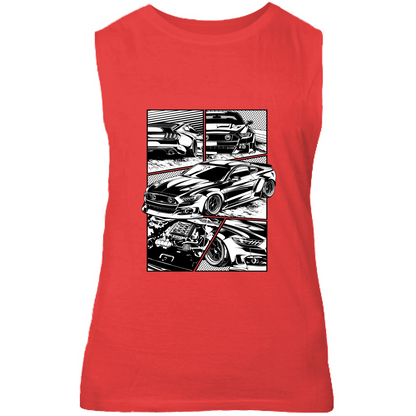 Canotta Unisex mustang des