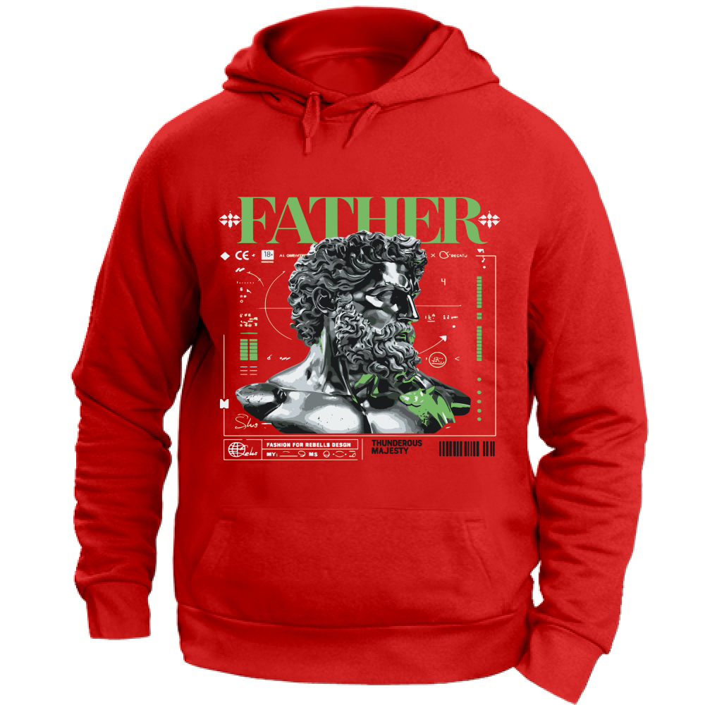Felpa Unisex con Cappuccio divinità16