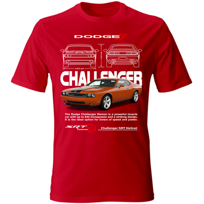 T-Shirt Unisex challenger orange