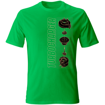 T-Shirt Unisex turbo charger