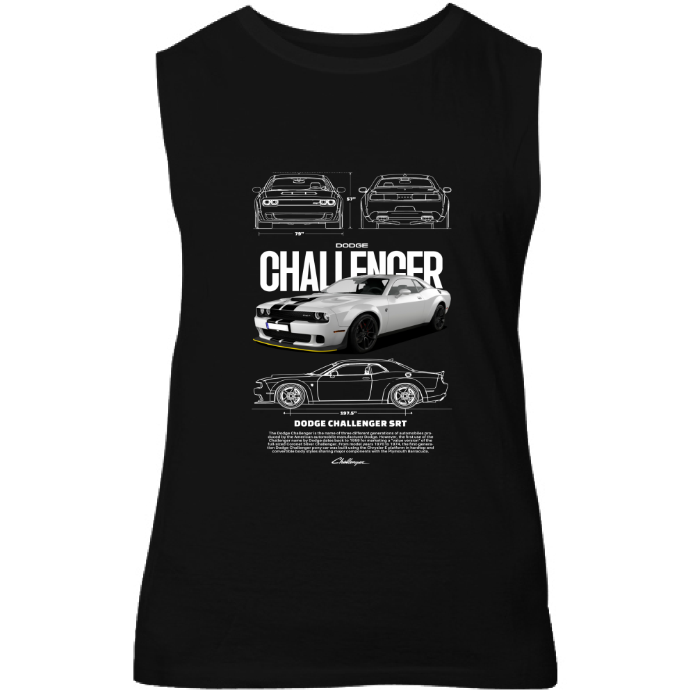 Canotta Unisex dodge4