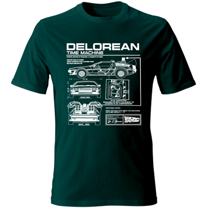 T-Shirt Unisex delorean1