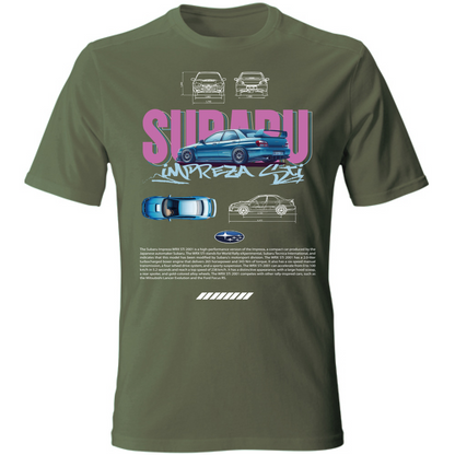 T-Shirt Unisex subaru impreza sti
