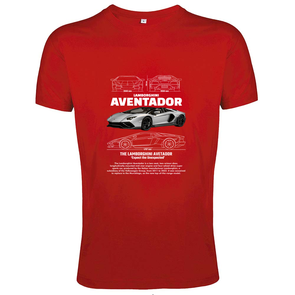 T-Shirt Men Fit lambo aventador2