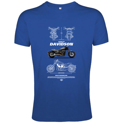 T-Shirt Men Fit harley davidson 1