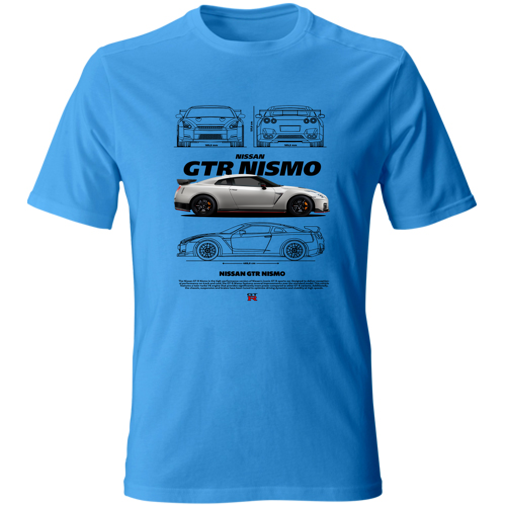 T-Shirt Unisex nissan gtr nismo black
