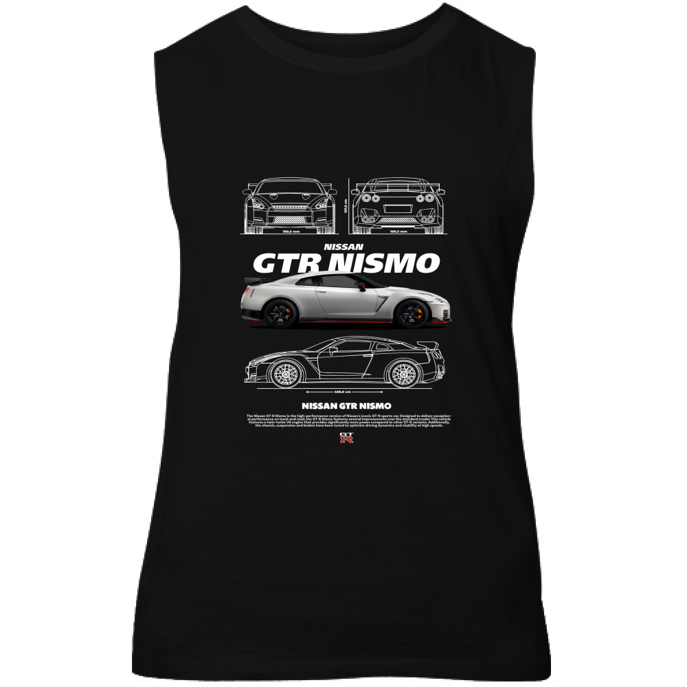 Canotta Unisex nissan gtr nismo