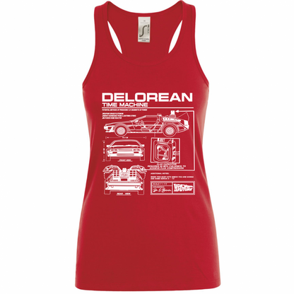 Canotta Donna delorean1
