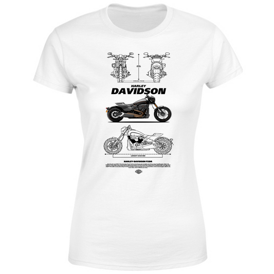 T-Shirt Donna harley davidson 2
