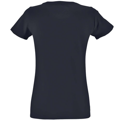 T-Shirt Women Fit run white-red