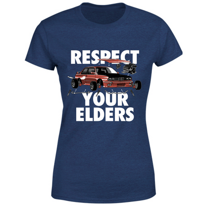 T-Shirt Donna cars design 2