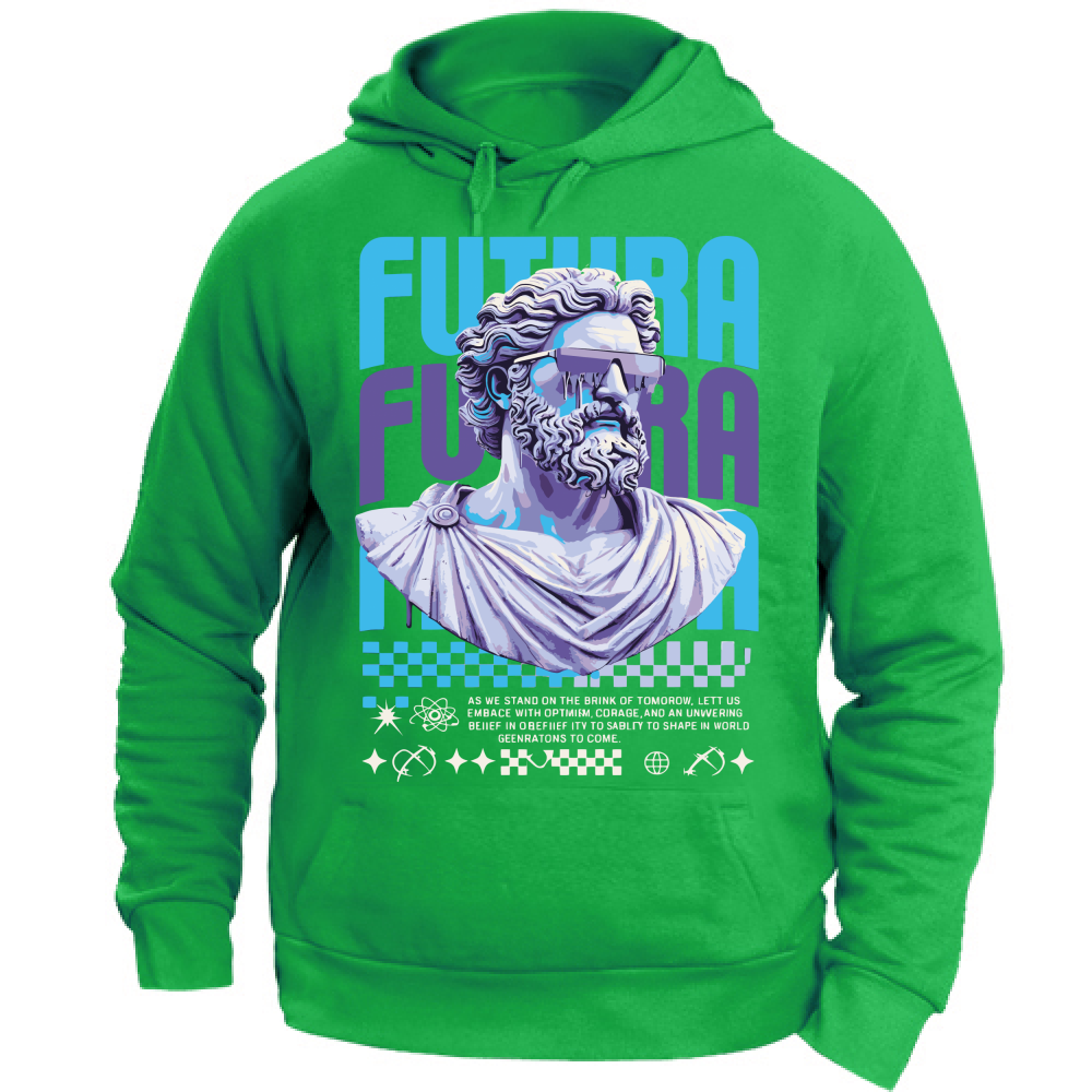 Felpa Unisex con Cappuccio divinità17
