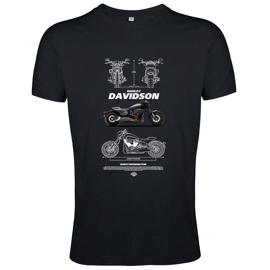 T-Shirt Men Fit harley davidson 1