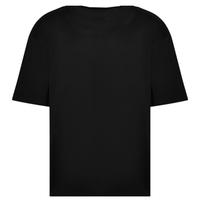 T-Shirt Oversize pizza white