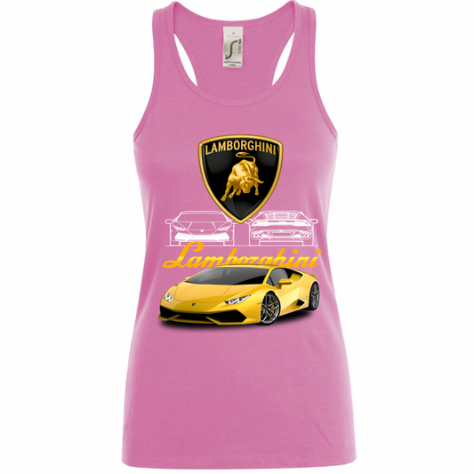 Canotta Donna lambo huracan1