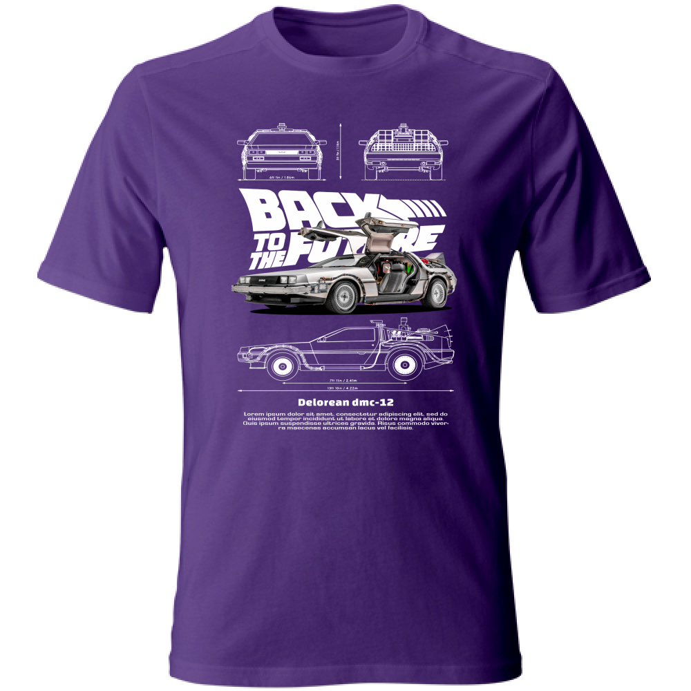 T-Shirt Unisex delorean2