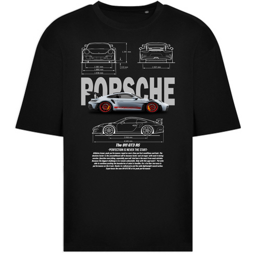 T-Shirt Oversize porsche gt3-2