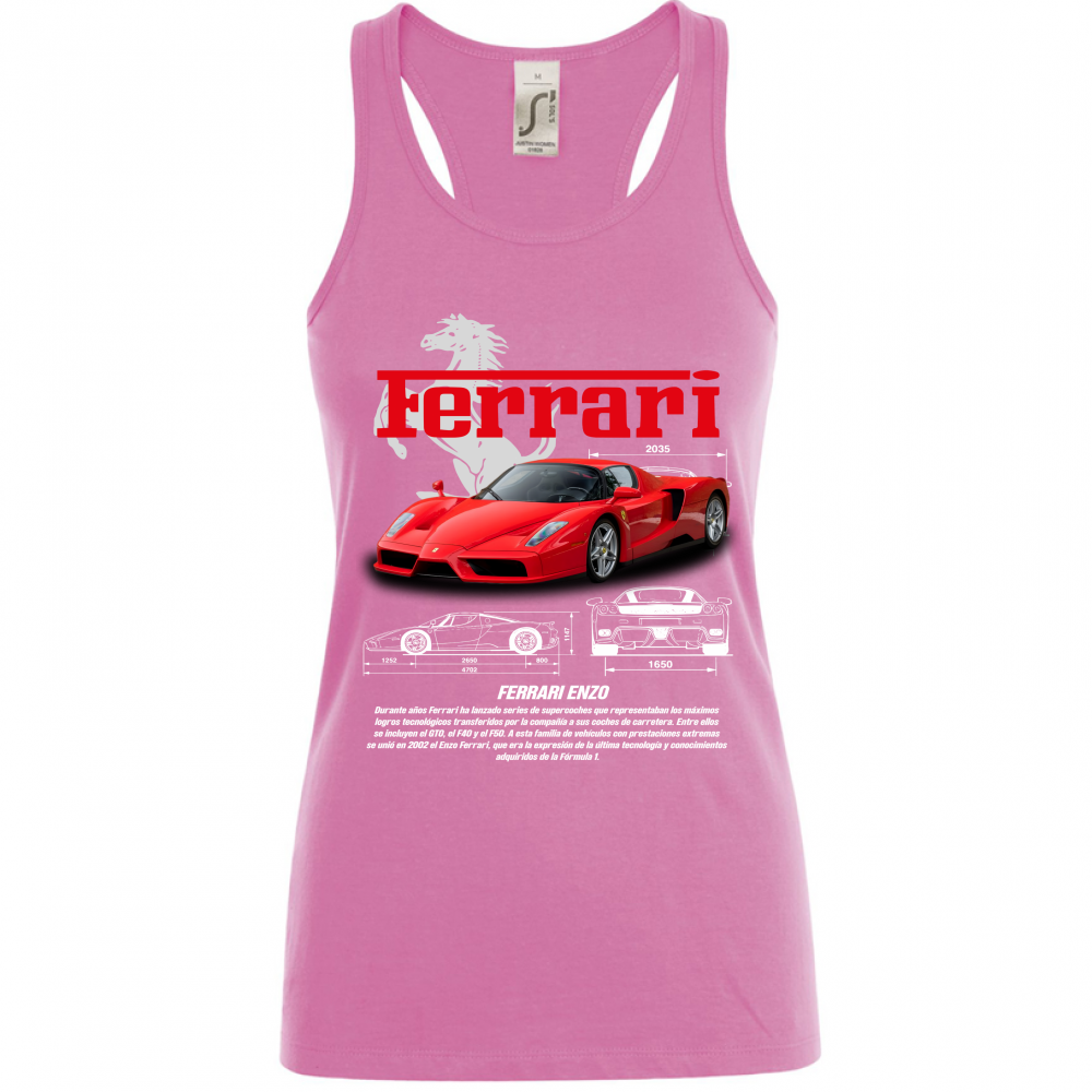 Canotta Donna ferrari